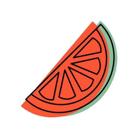 Fruit Watermelon Sticker by Cocktail.Shop