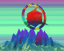 glitch gate GIF by devindixon4597