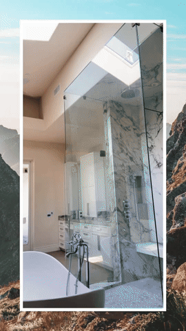 Contractors Wardrobe: Custom Shower Enclosure