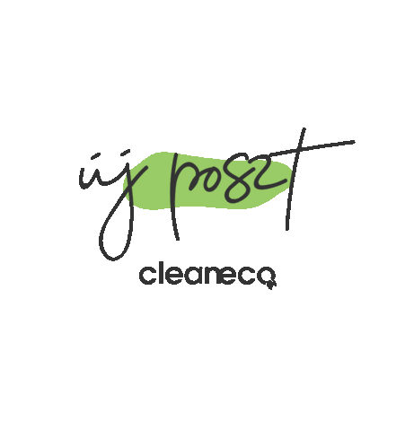 Ujposzt Sticker by Cleaneco