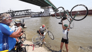 Mississippi River Summer GIF by RAGBRAI