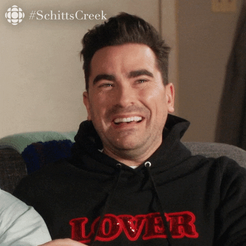 Schitts Creek Thank You GIF by CBC