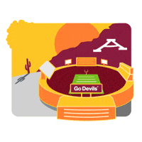 Game Day GIF by Arizona State University