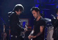 fall out boy guitar GIF by CMT Crossroads