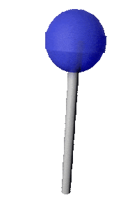 3D Candy Sticker by tracheotommy