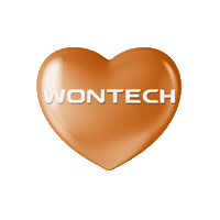 Wontechasia heart wontech wontechbeauty Sticker