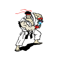 street fighter fighting GIF by Kevin Carter