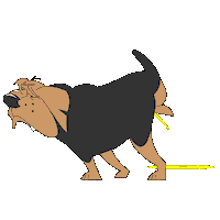 Dogs Caribbean Sticker