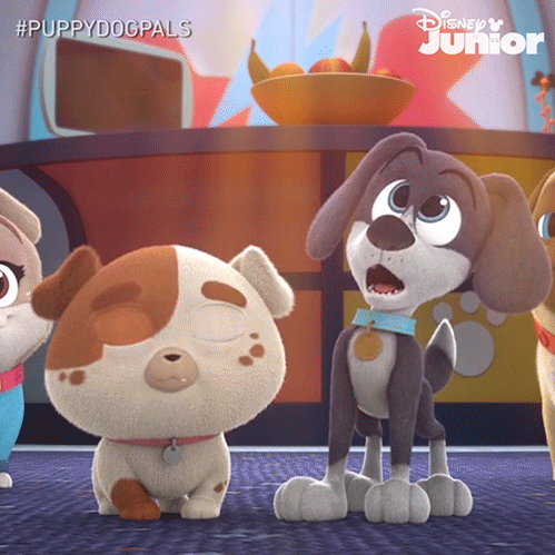 Puppy Dog Pals Wow GIF by Disney Jr.