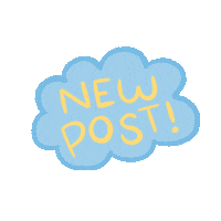 leahstray new post newpost cloud Sticker