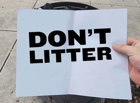 Trash Can GIF by Don't mess with Texas