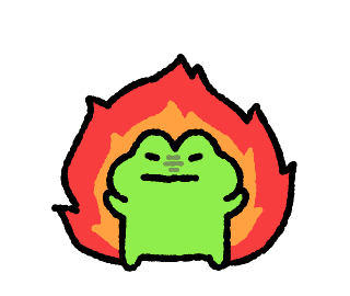 Angry Drawing Sticker