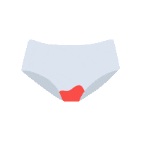 Periods Bleeding Sticker by All Natural Pharmacy