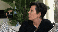 Kris Jenner Scared By A Bird