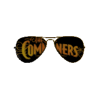 TheCommoners sunglasses commoners aviators southern rock Sticker