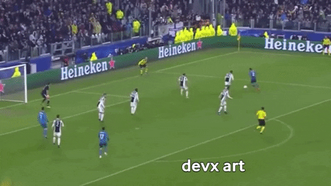 Champions League Goal GIF by DevX Art