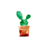Plants Cactus Sticker by Hello Ginger