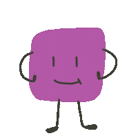 ARCKboston purple children childrens drawing grape Sticker