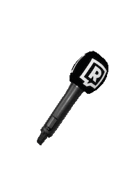 Microphone Sticker by Refresher