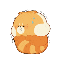 Panda Oops Sticker