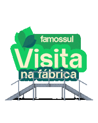 Visita Sticker by Famossul
