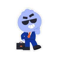 Happy Peace Sticker by Kwantel