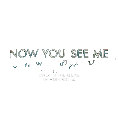 Now You See Me Nowyouseemenowyoudont Sticker by Lionsgate
