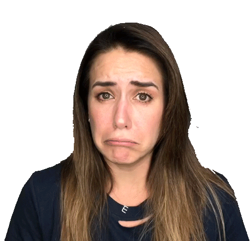 Sad Edlv Sticker by Erika De La Vega