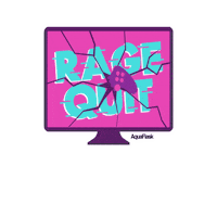 Game Rage Sticker by AquaFlask