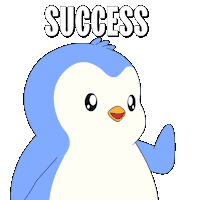 Well Done Good Job Sticker by Pudgy Penguins
