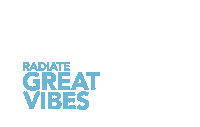 vibes radiate positivity Sticker by Zain Bahrain