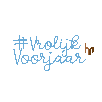 Voorjaar Sticker by Houtmoed | Maaike