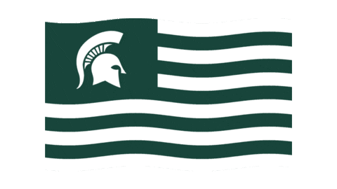 Spartans Will Go Green Sticker by Michigan State University