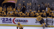 Happy Ice Hockey GIF by NHL