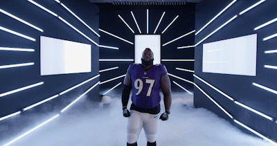 Dance Reaction GIF by Baltimore Ravens