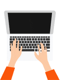 Work Computer Sticker by BURO RUW