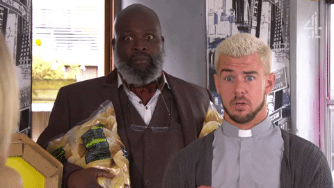 Surprise Lol GIF by Hollyoaks