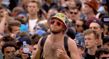 glastonbury festival 2017 GIF by Run The Jewels