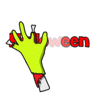 Art Halloween Sticker