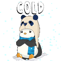 Freezing Cold Weather Sticker by Pudgy Penguins