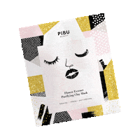 k-beauty sheet mask Sticker by PIBU Beauty