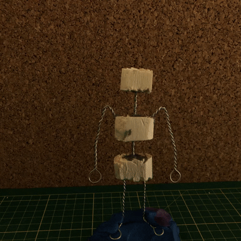 Plastikiller giphyupload puppet wip claymation GIF