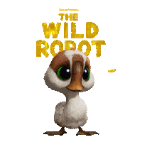 Jumping Lupita Nyongo Sticker by The Wild Robot