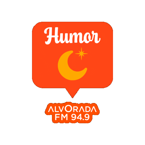 Mood Moon Sticker by Rádio Alvorada FM 94,9