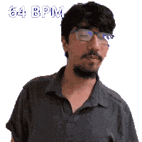 64 Beats Sticker