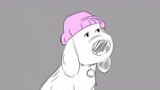 Dog Eye Roll GIF by CC0 Studios