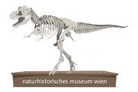 Dinosaur Dino Sticker by NHM Wien