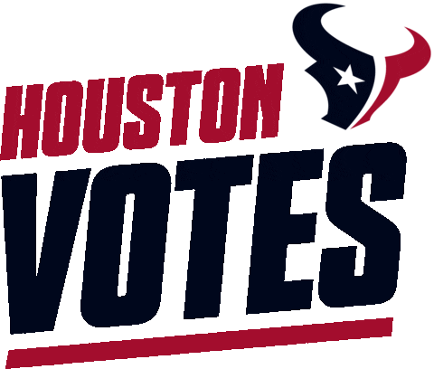 Voting Houston Texans Sticker by NFL