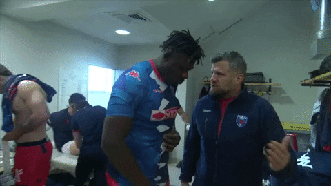 fc grenoble discussion GIF by FCG Rugby