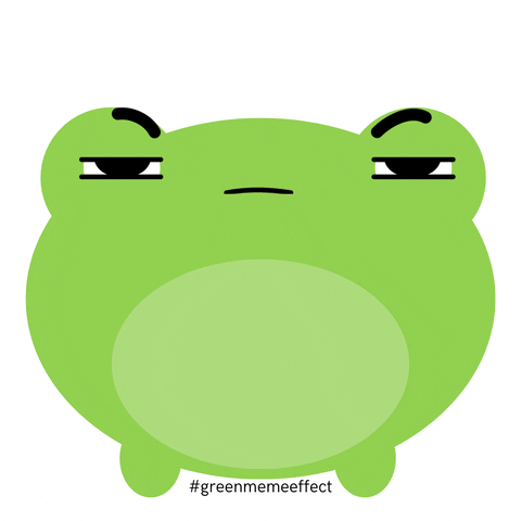 GreenMemeEffect giphyupload angry green mad GIF